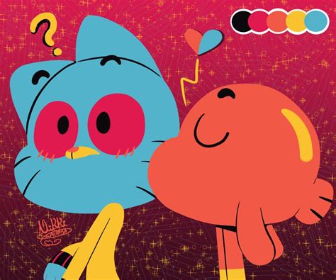 amazing world of gumball the kiss